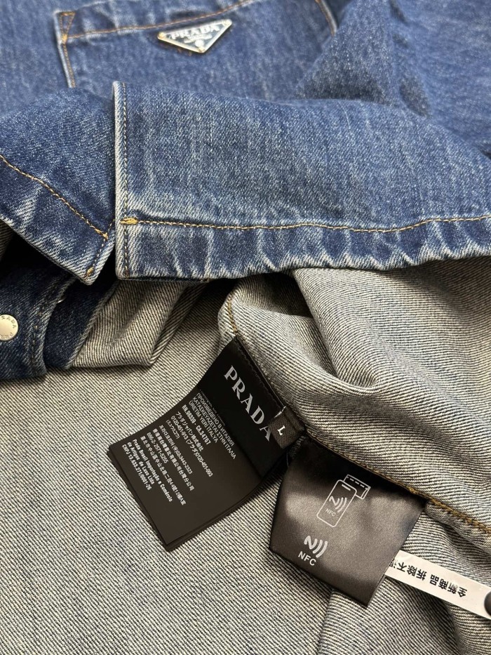 Prada Denim Shirts FZCS654