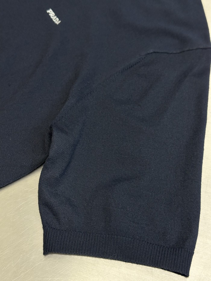 Prada Knit polo tee FZTX6168