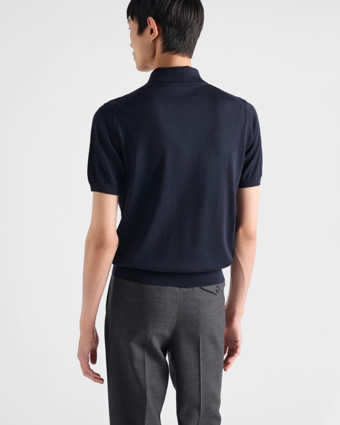 Prada Knit polo tee FZTX6168