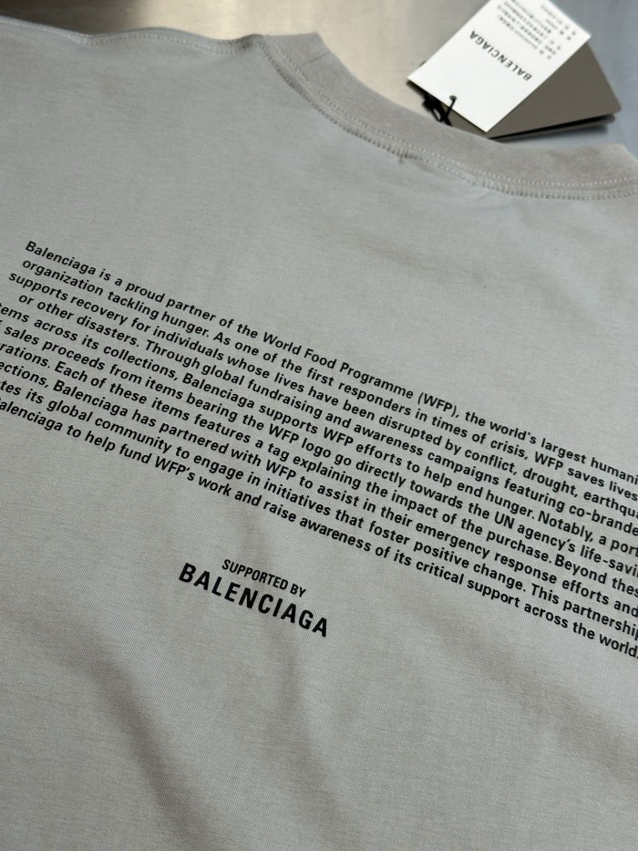 BALENCIAGA WFP World Food Program Tee FZTX6177