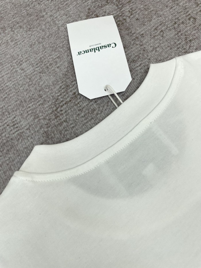 CASABLANCA FOND MARIN T-shirts FZTX6201