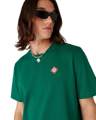 CASABLANCA EVERGREEN DIAMOND LOGO T-shirts FZTX6198