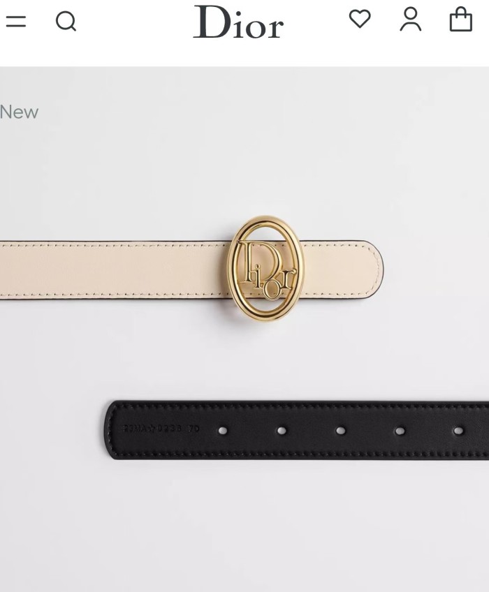 DIOR 30MM REVERSIBLE Belt FZYD252