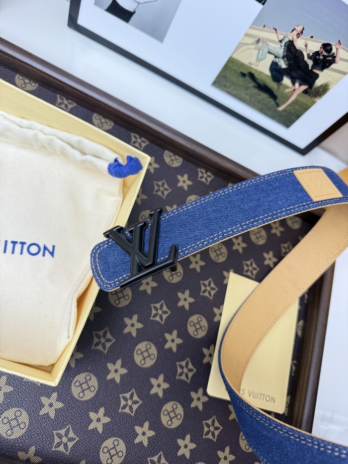 LV REVERSIBLE Denim BELT FZYD251