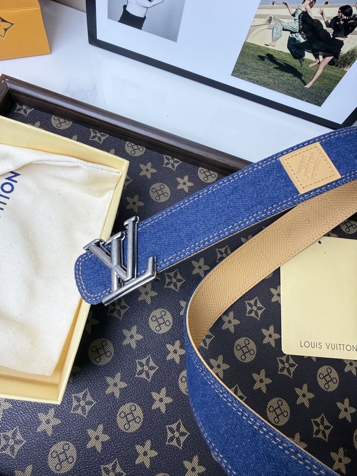 LV REVERSIBLE Denim BELT FZYD251