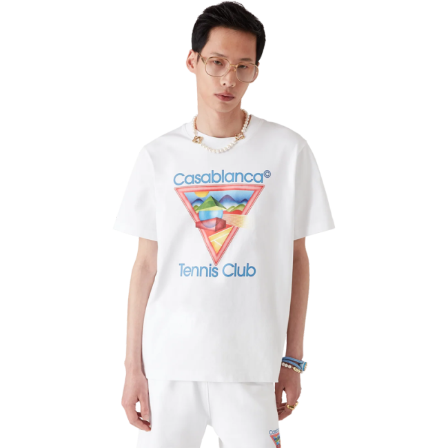 CASABLANCA TENNIS CLUB ICON T-shirts FZTX6202