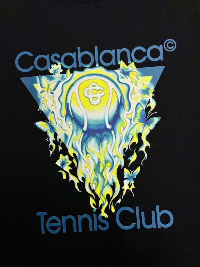 CASABLANCA TENNIS CLUB ICON T-shirts FZTX6113
