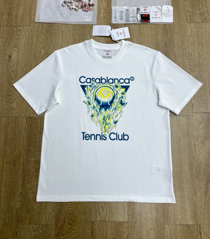 CASABLANCA TENNIS CLUB ICON T-shirts FZTX6113