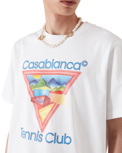 CASABLANCA TENNIS CLUB ICON T-shirts FZTX6202