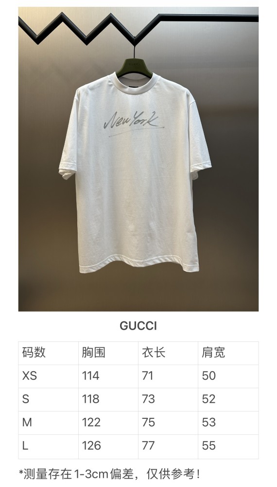 Gucci NEW YORK tee FZTX6210