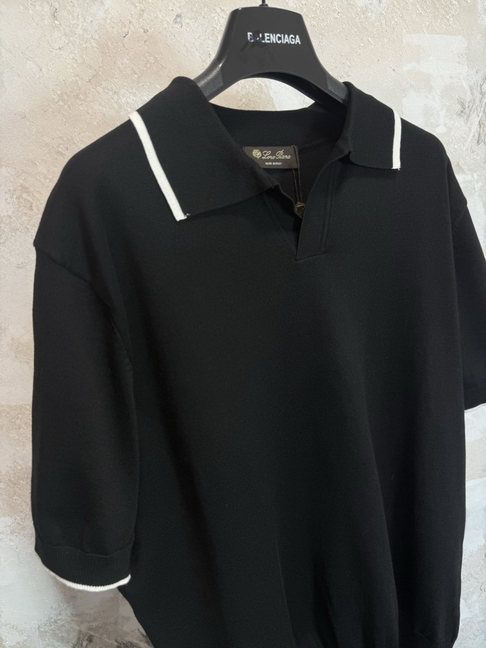 Loro Piana Knitted POLO Tee FZTX6224