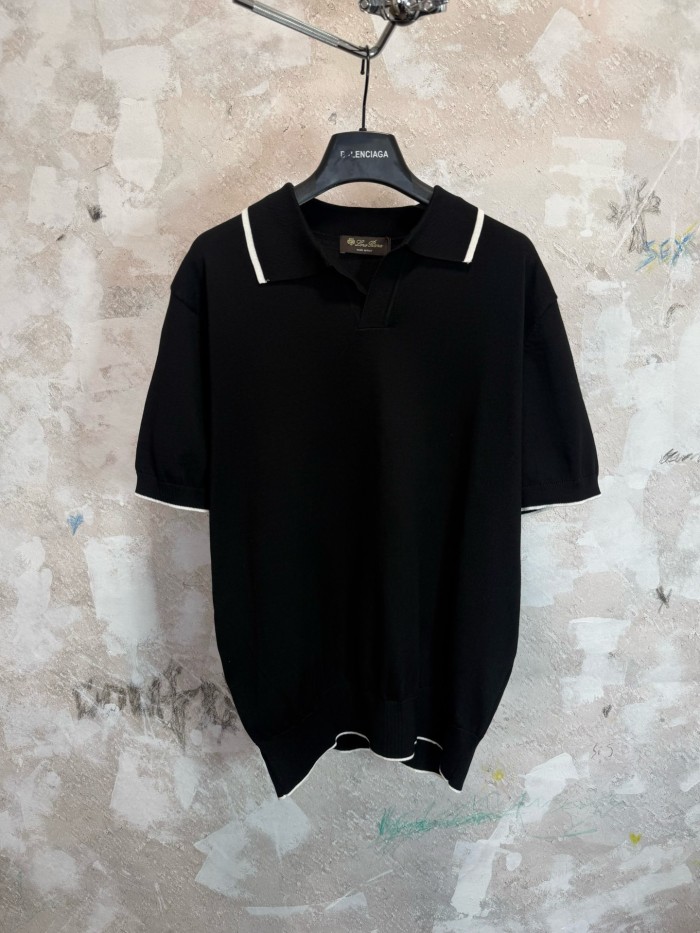 Loro Piana Knitted POLO Tee FZTX6224