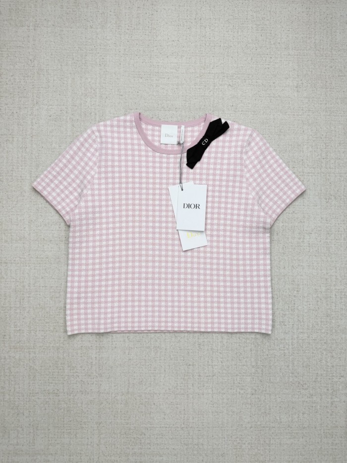 Dior Vichy Knitted Dress FZQZ042