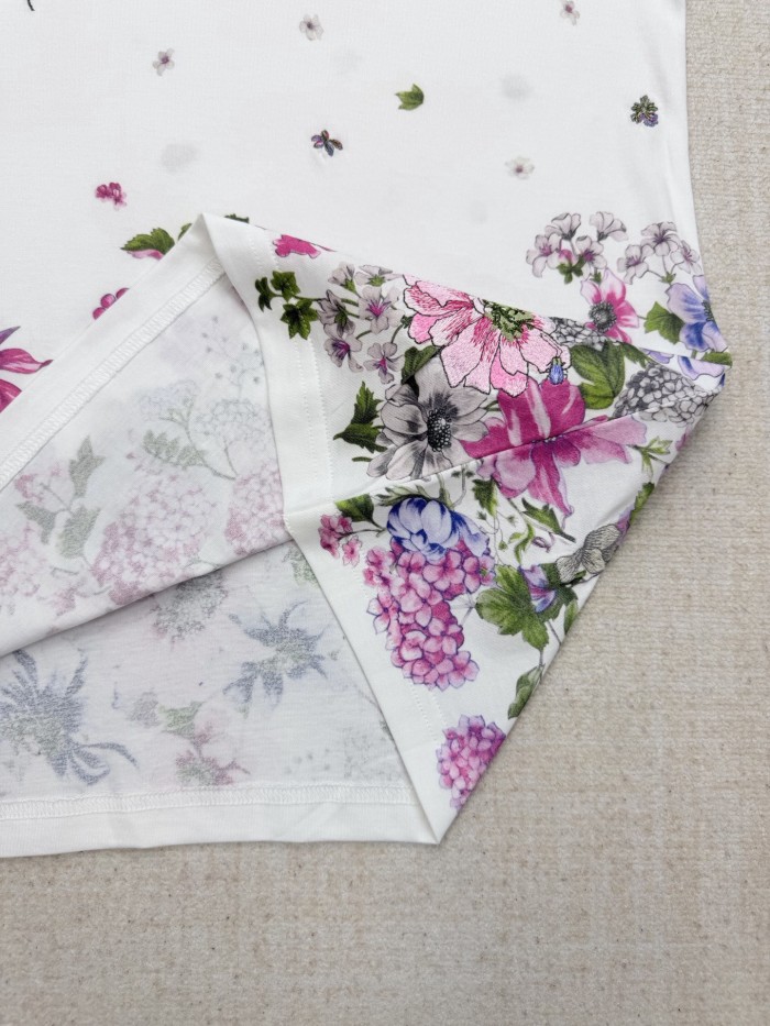 Dior Hortensia Garden Tee FZTX6228