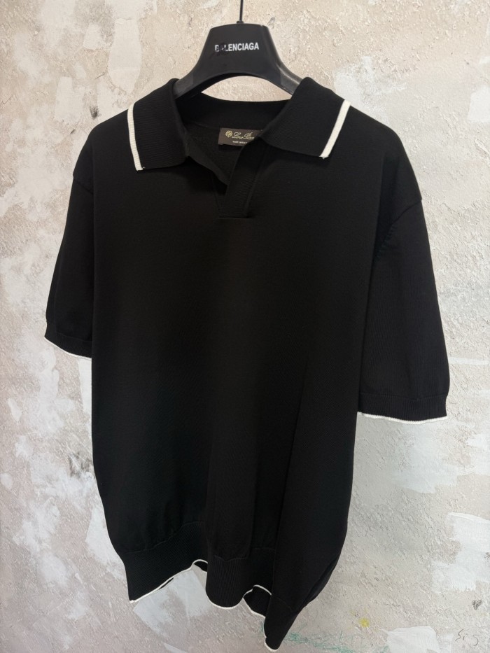 Loro Piana Knitted POLO Tee FZTX6224