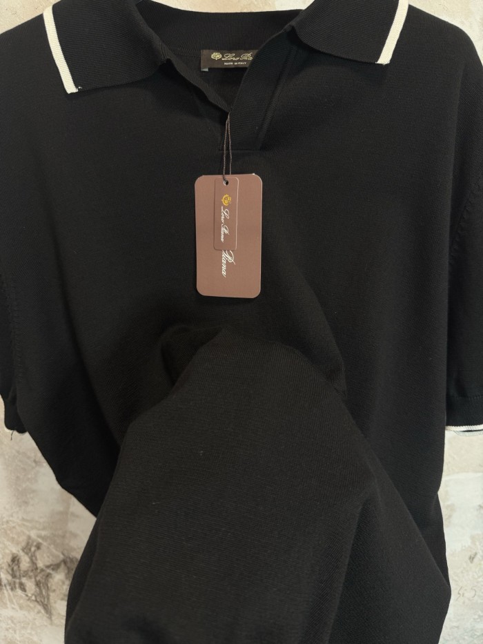Loro Piana Knitted POLO Tee FZTX6224