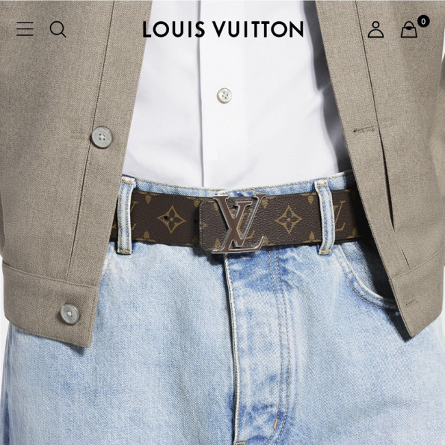 LV REVERSIBLE 40MM BELT FZYD257