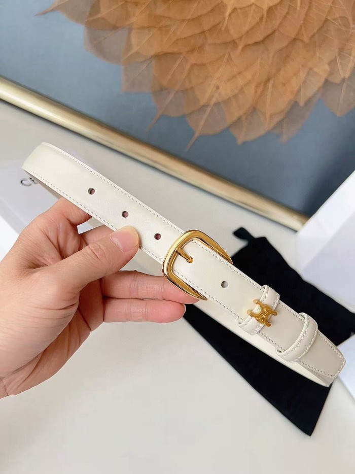 CELINE VIVIENNE TAURILLON 2.5CM BELT FZYD258