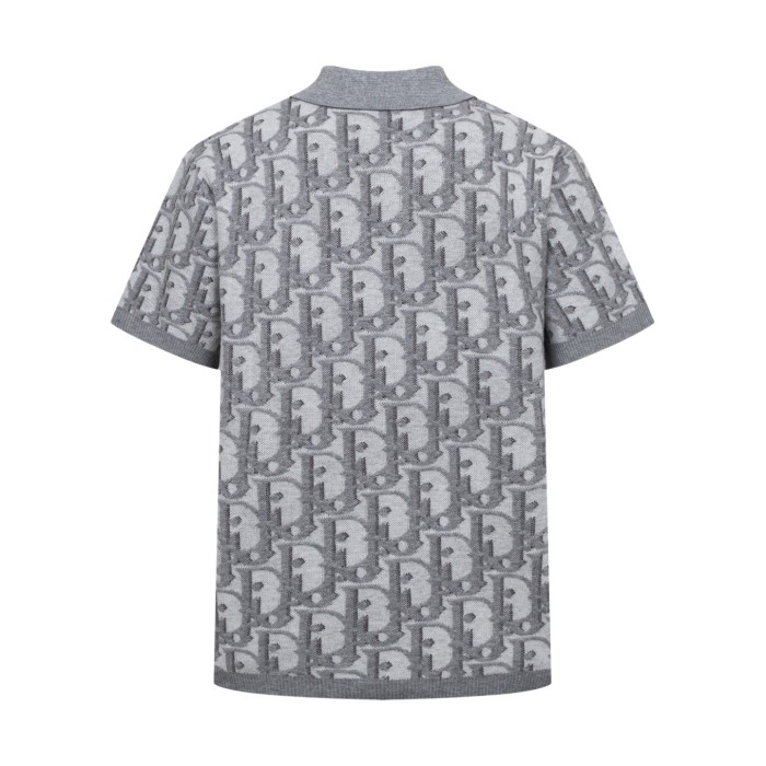 Dior Oblique knitted Polo tee FZTX6231
