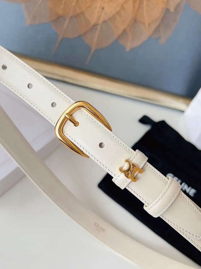CELINE VIVIENNE TAURILLON 2.5CM BELT FZYD258