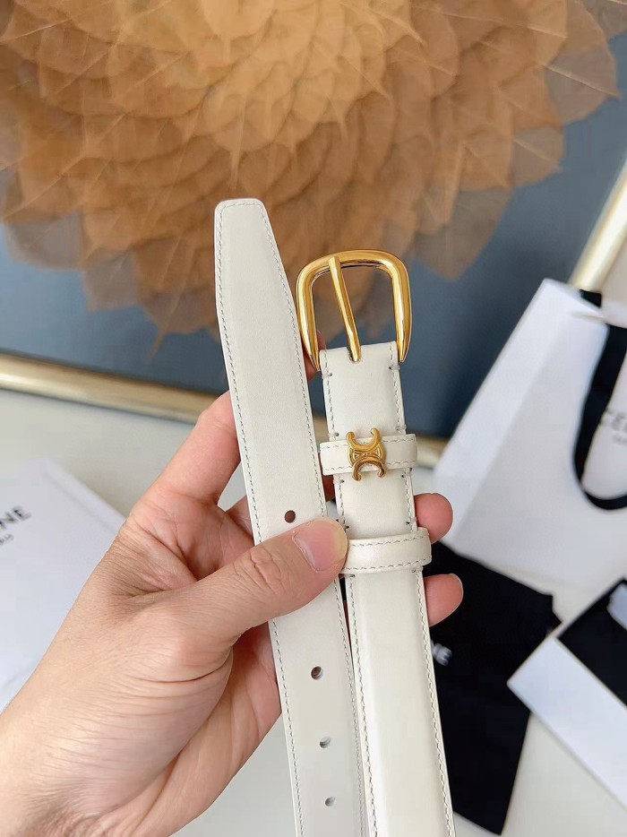 CELINE VIVIENNE TAURILLON 2.5CM BELT FZYD258