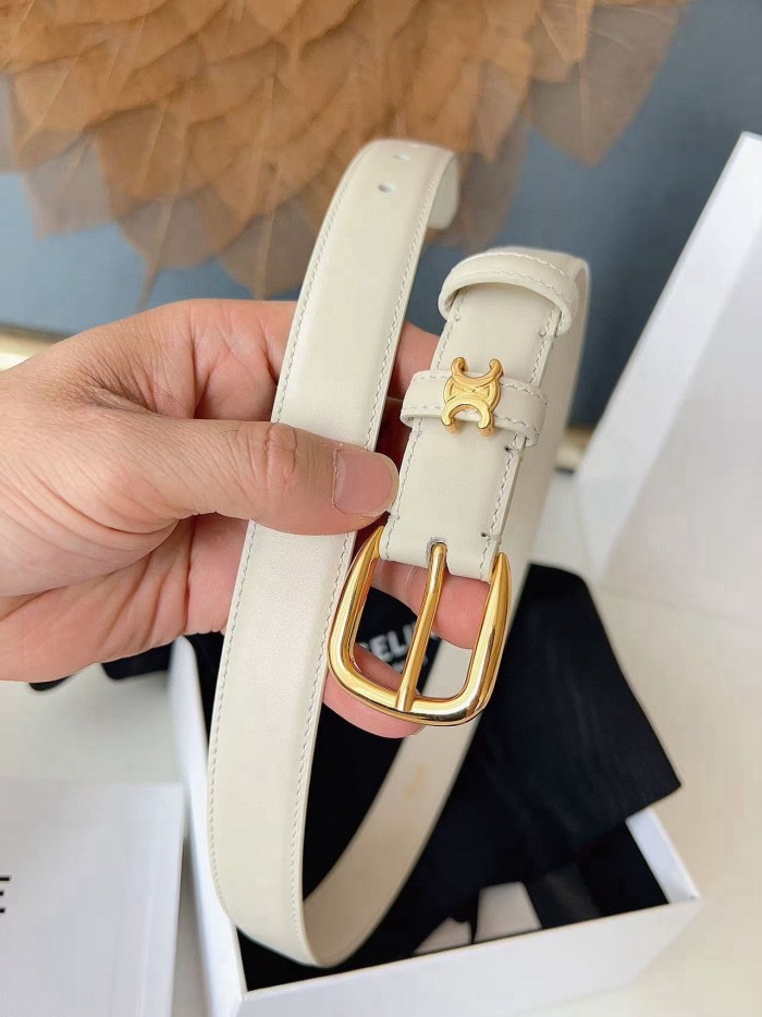 CELINE VIVIENNE TAURILLON 2.5CM BELT FZYD258