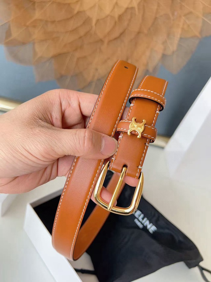 CELINE VIVIENNE TAURILLON 2.5CM BELT FZYD258