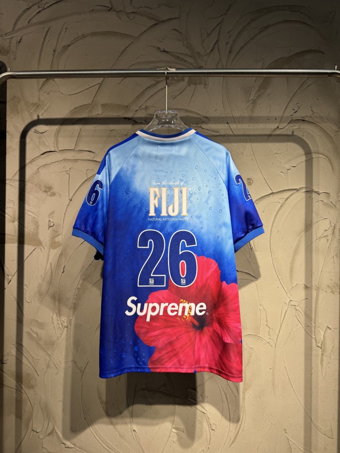 Supreme X FIJI Soccer Jersey Tee FZTX6233