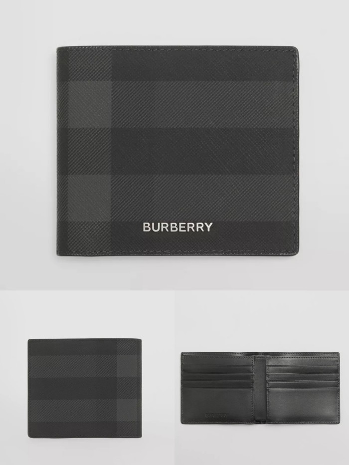 Burberry Check Bifold Wallet FZBB233