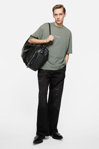 Acne studios MENDED LOGO T-SHIRT tee FZTX6245