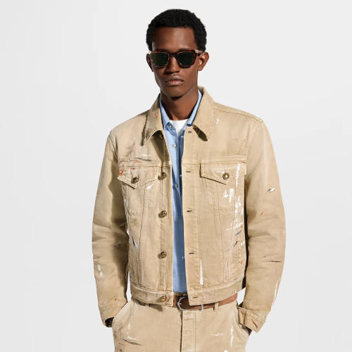 LV embellished Denim Jacket FZJK2488