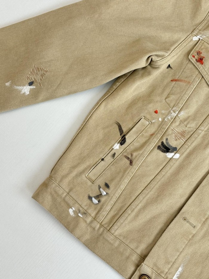 LV embellished Denim Jacket FZJK2488