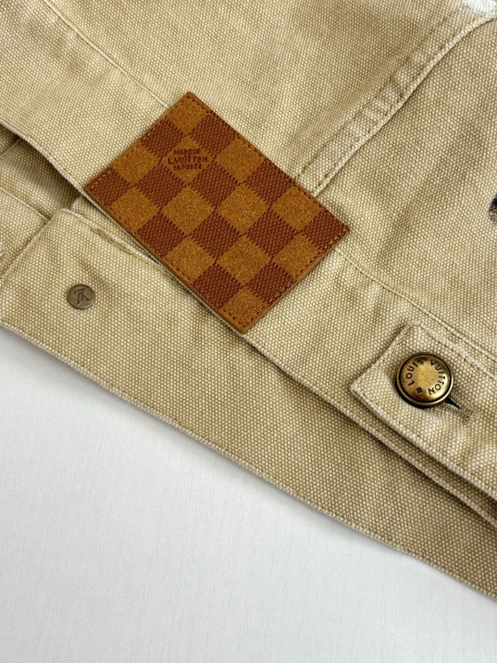 LV embellished Denim Jacket FZJK2488