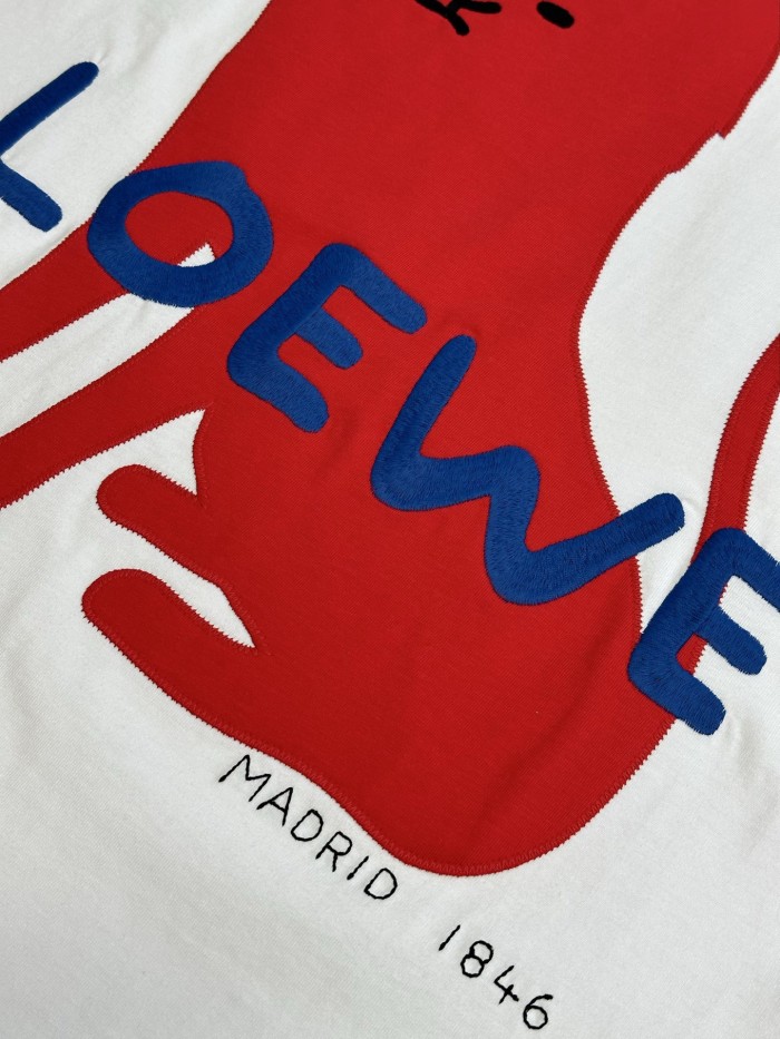 LOEWE 1846 Madrid tee FZTX6263