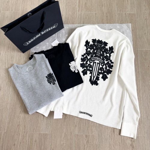 Chrome Hearts Waffle LS T-shirts FZTX6291
