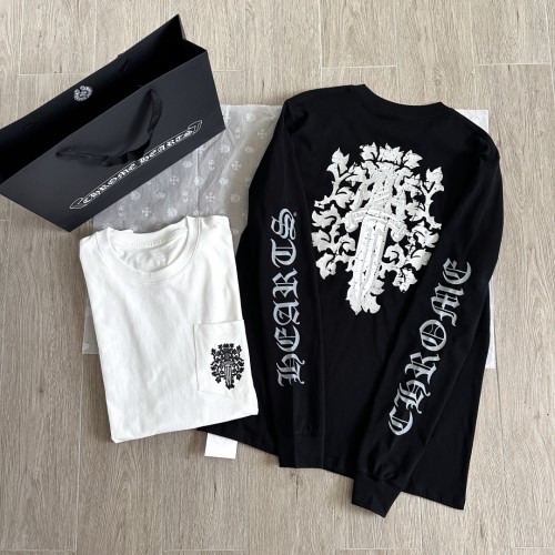Chrome Hearts LS T-shirts FZTX6294