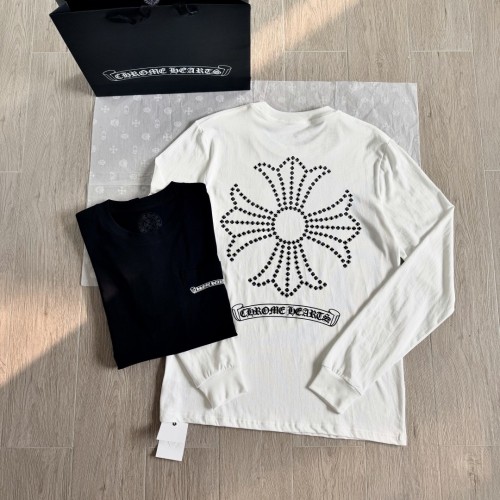 Chrome Hearts LS T-shirts FZTX6299
