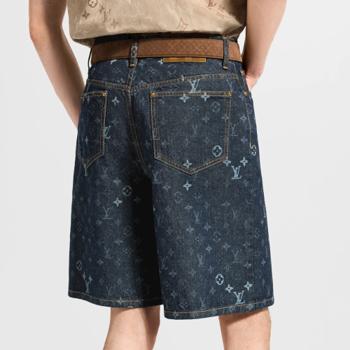 LV MONOGRAM Denim Shorts FZKZ1926