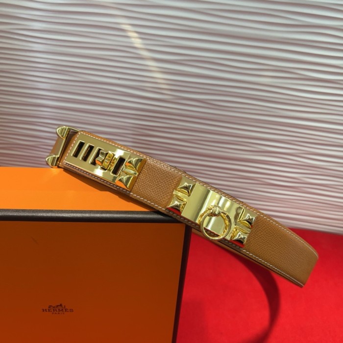 HERMES Collier de Chien 32MM BELT FZYD270