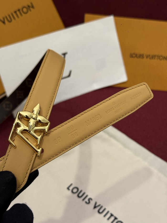 LV Bloom 20MM REVERSIBLE BELT FZYD273