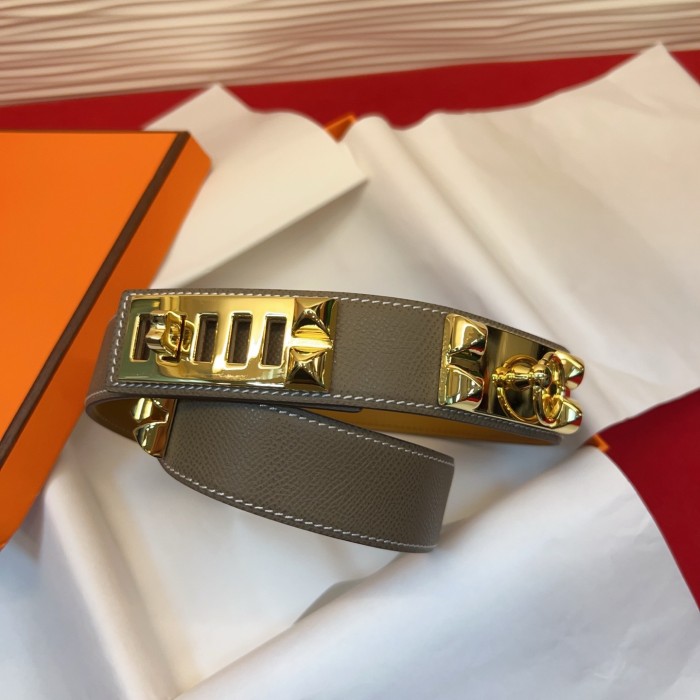 HERMES Collier de Chien 32MM BELT FZYD270