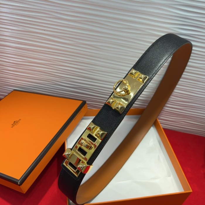 HERMES Collier de Chien 32MM BELT FZYD270
