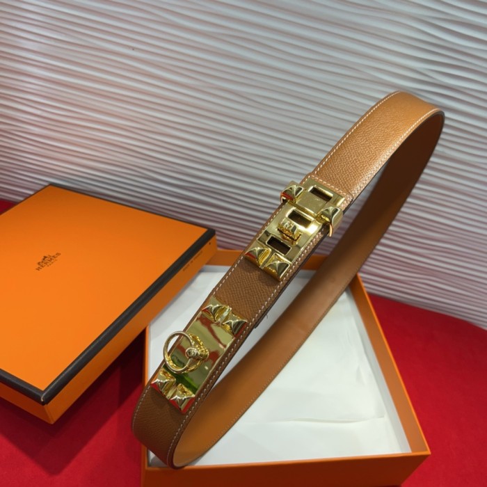 HERMES Collier de Chien 32MM BELT FZYD270