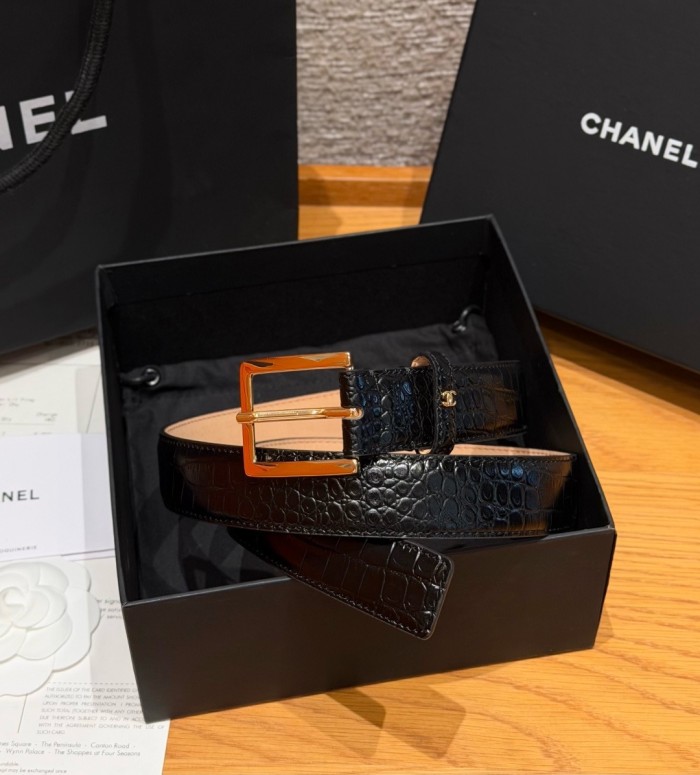 Chanel leather Belt 30MM FZYD274