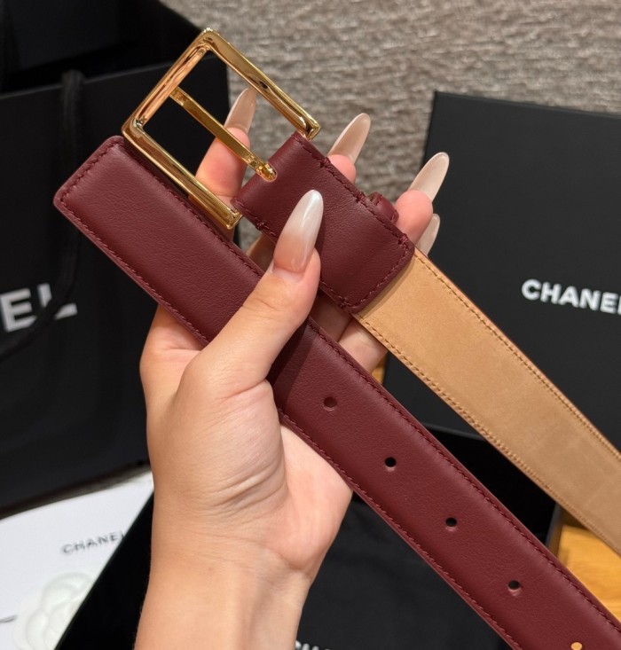 Chanel leather Belt 30MM FZYD274