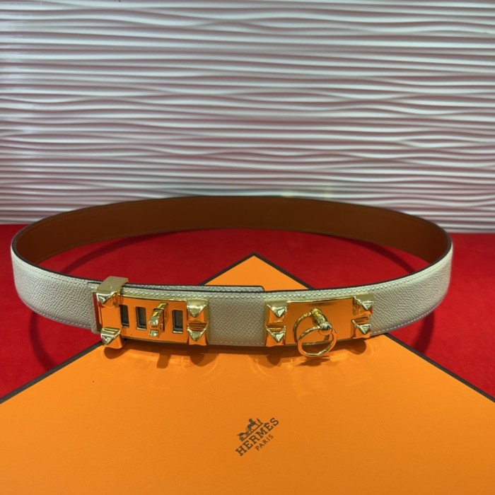 HERMES Collier de Chien 32MM BELT FZYD270
