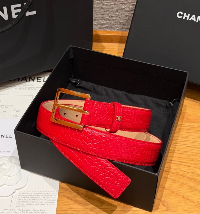 Chanel leather Belt 30MM FZYD274