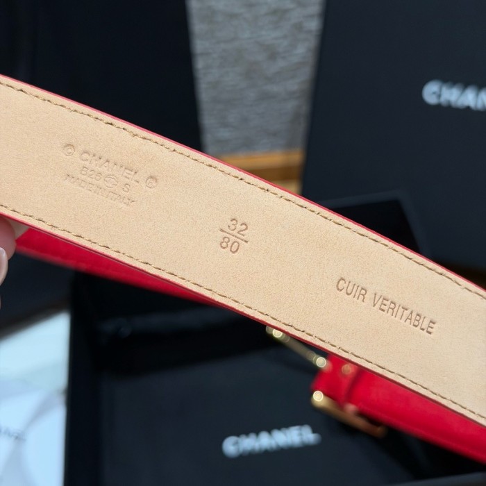 Chanel leather Belt 30MM FZYD274