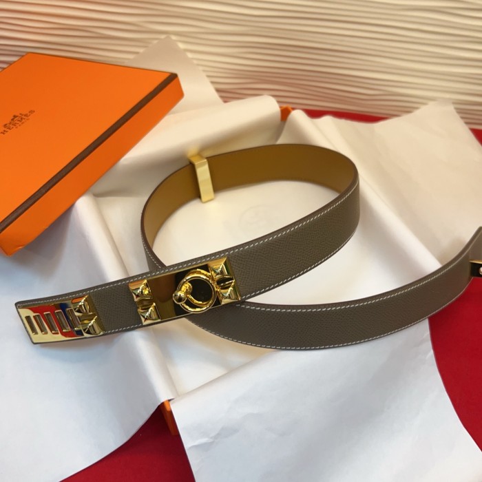 HERMES Collier de Chien 32MM BELT FZYD270