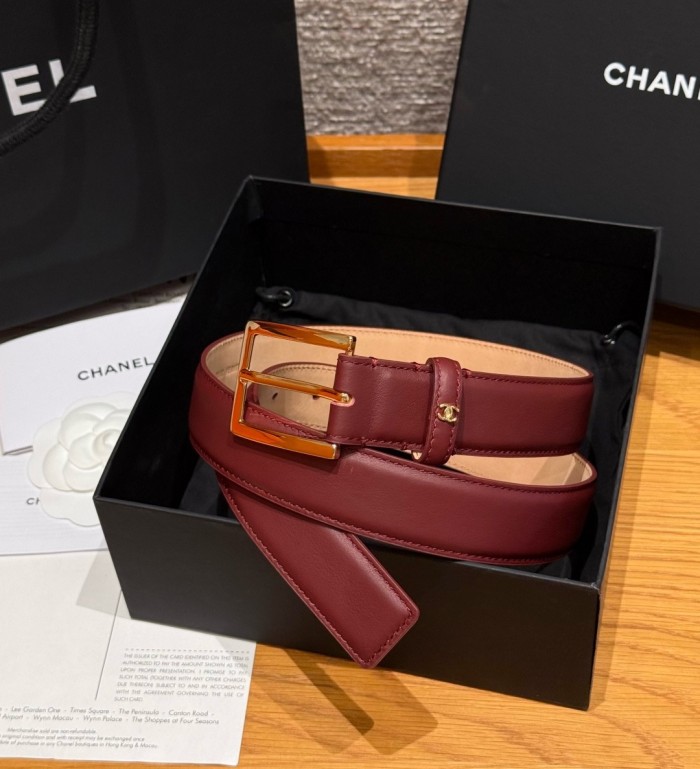 Chanel leather Belt 30MM FZYD274